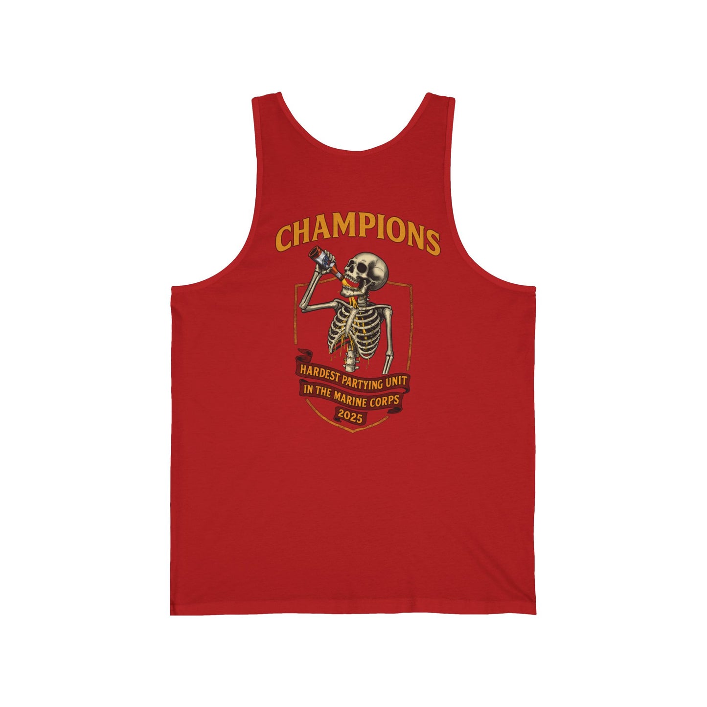 3/5 Hardest Partying Unit Tank Top