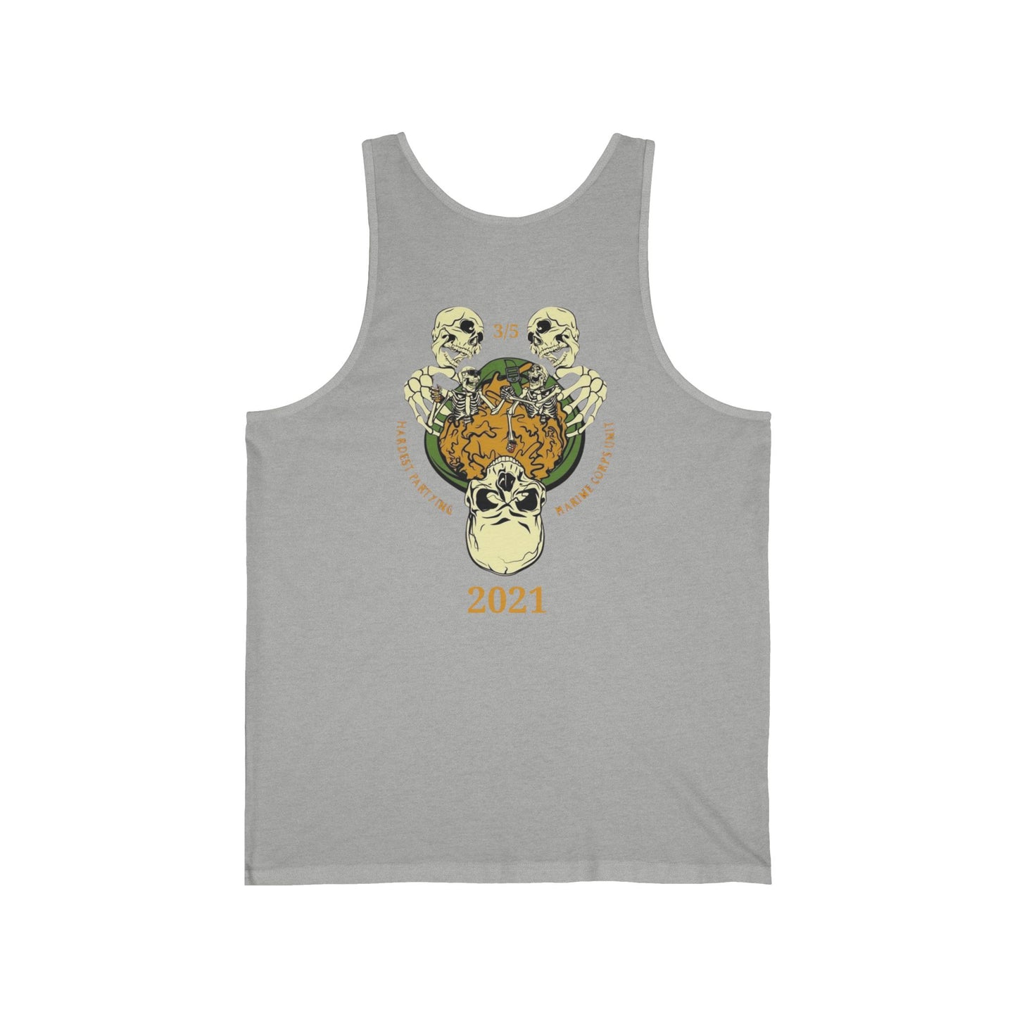 2021 Edition 3/5 Hardest Partying Unit Tank Top
