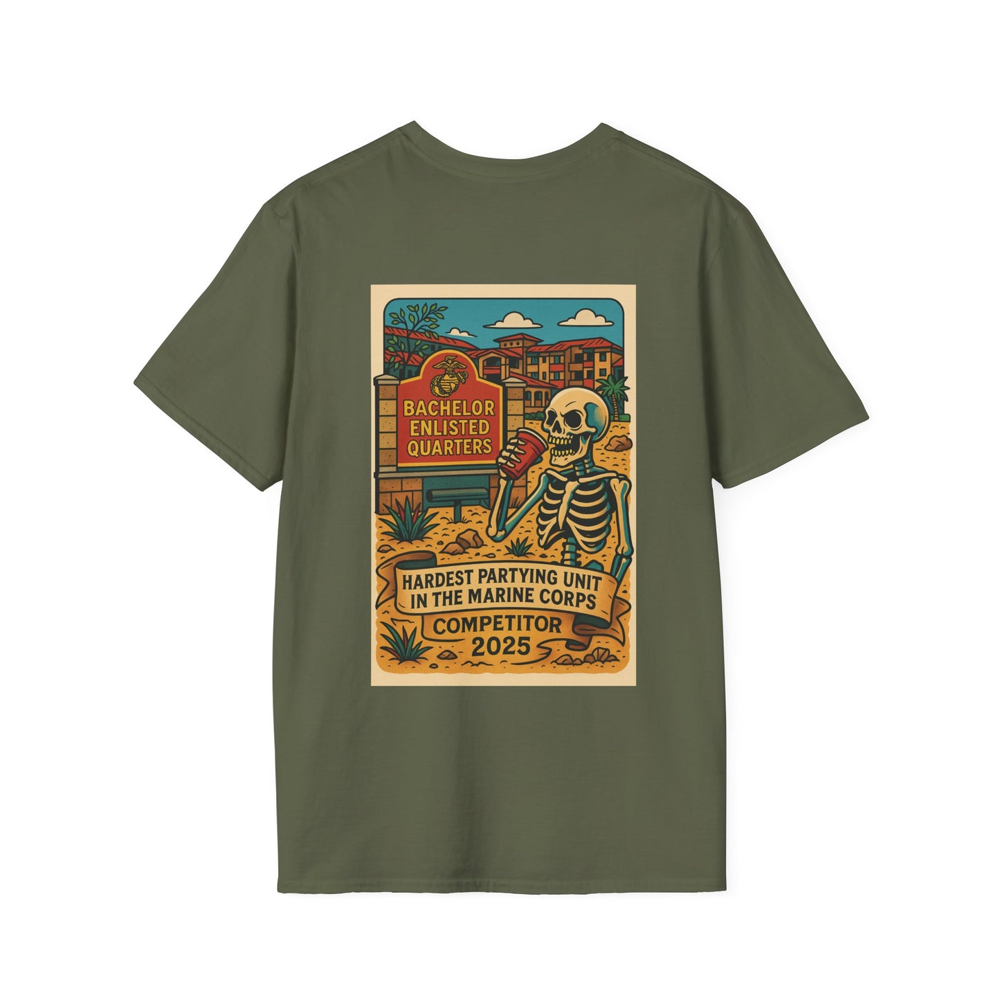 Hardest Partying Unit 2025 T-Shirt