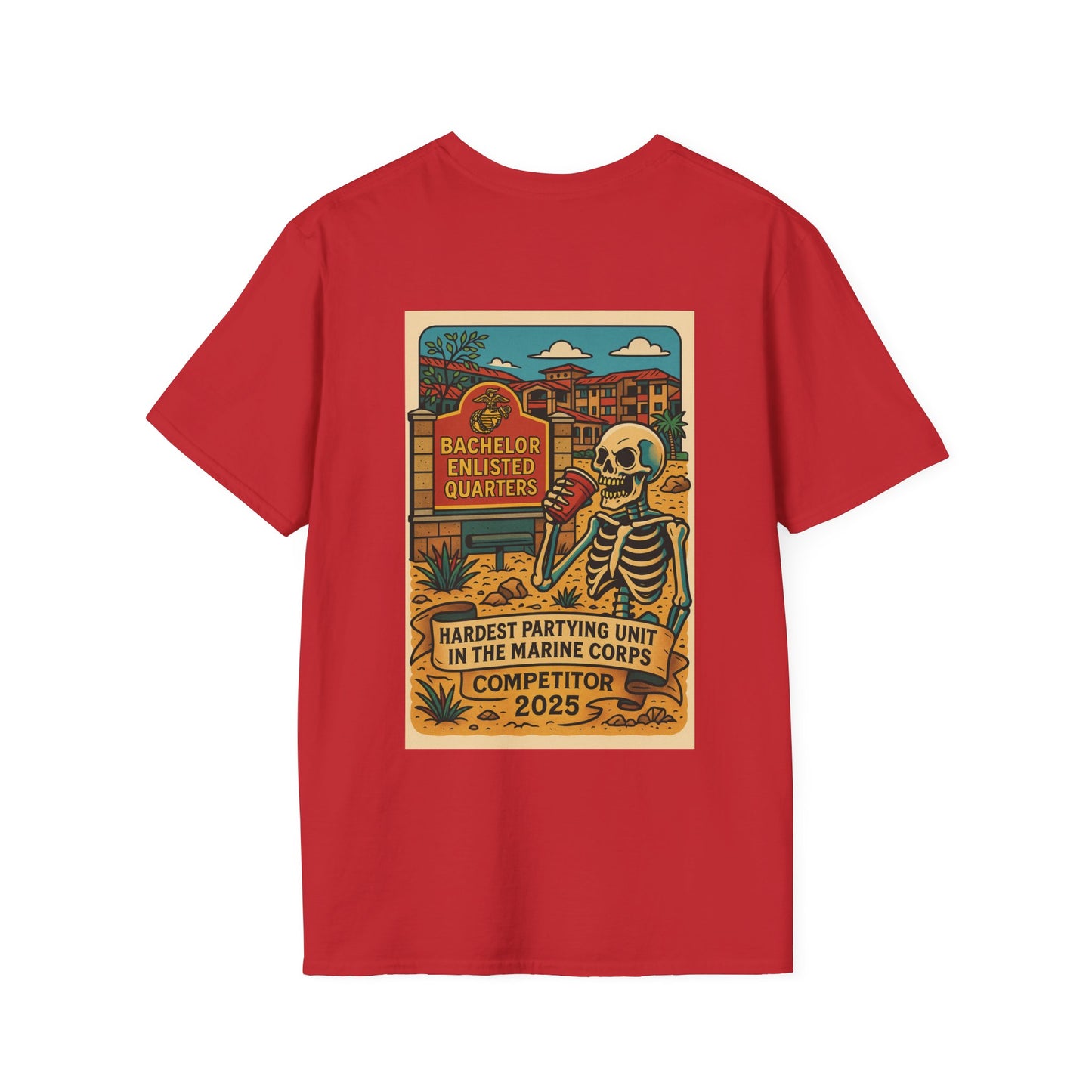 Hardest Partying Unit 2025 T-Shirt