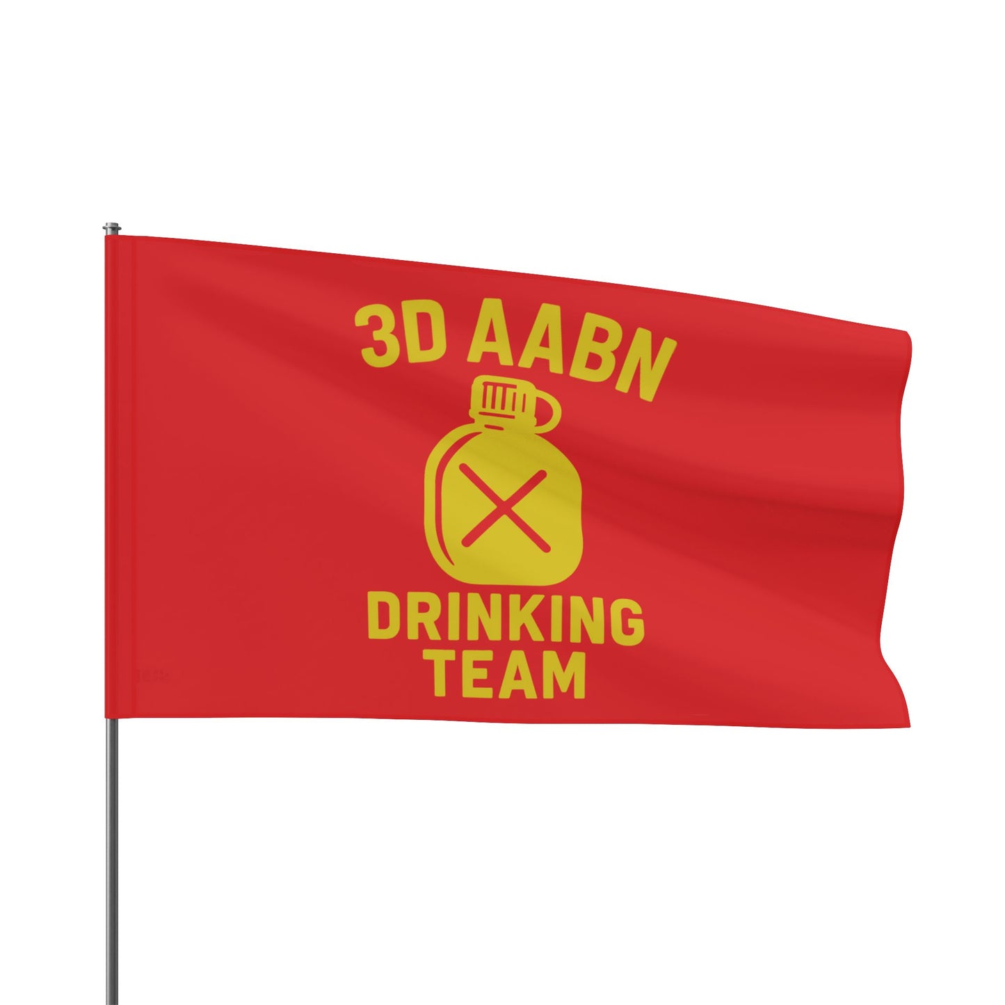 3D AABN Drinking Team Flag