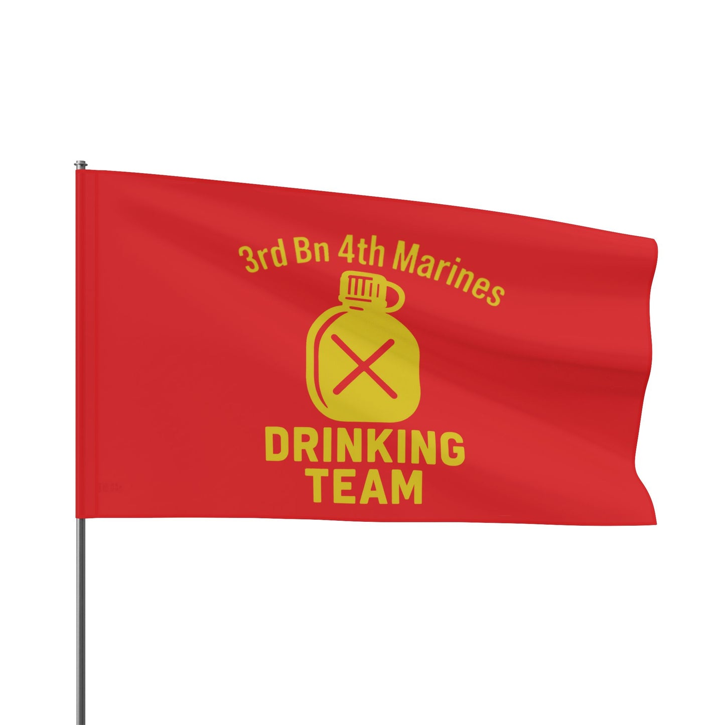 3/4 Drinking Team Flag