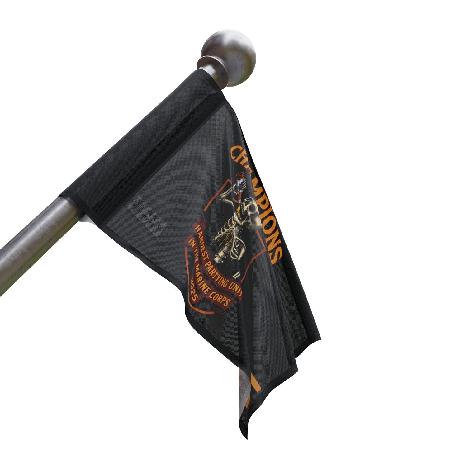 3/5 Hardest Partying Unit Champions Flag