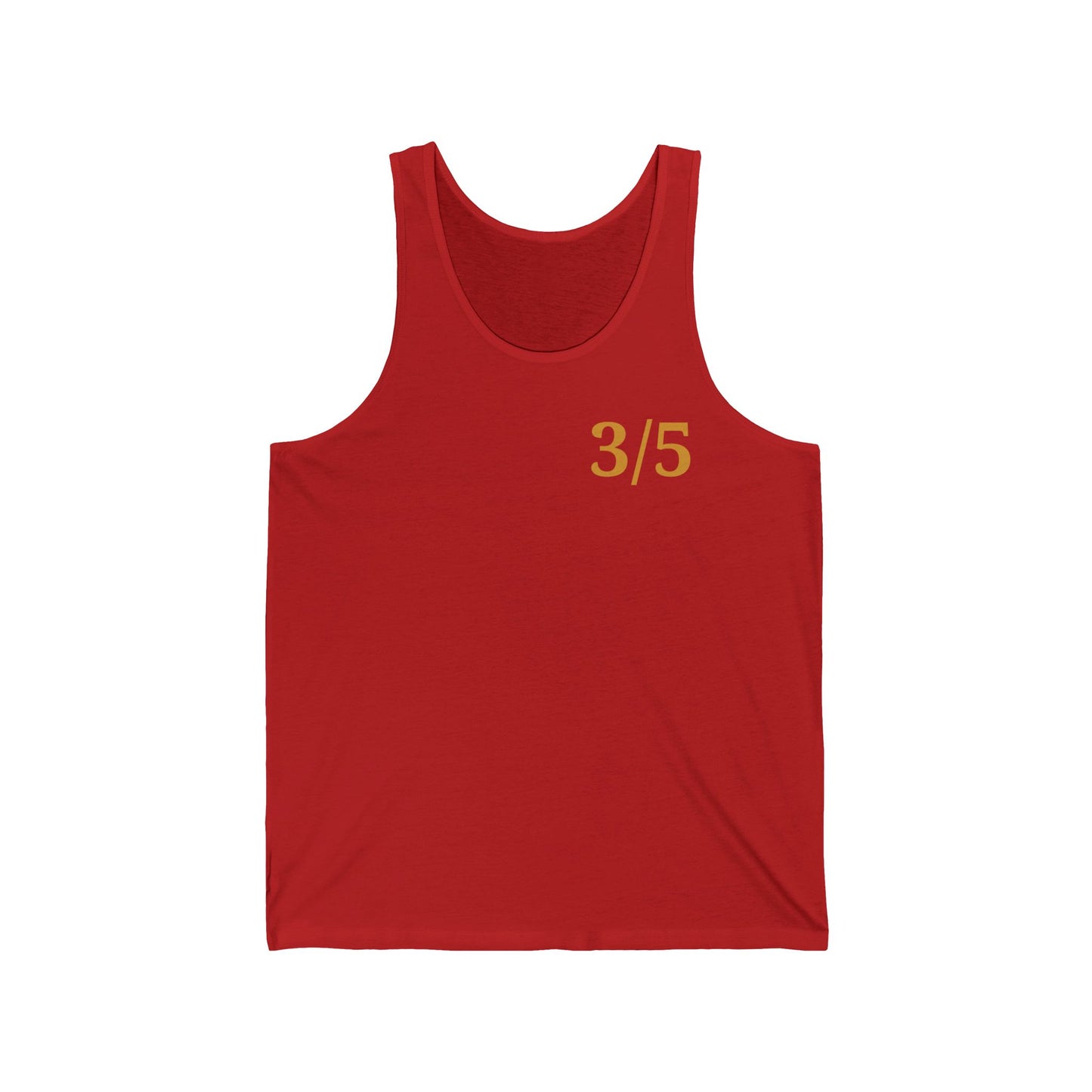 2021 Edition 3/5 Hardest Partying Unit Tank Top