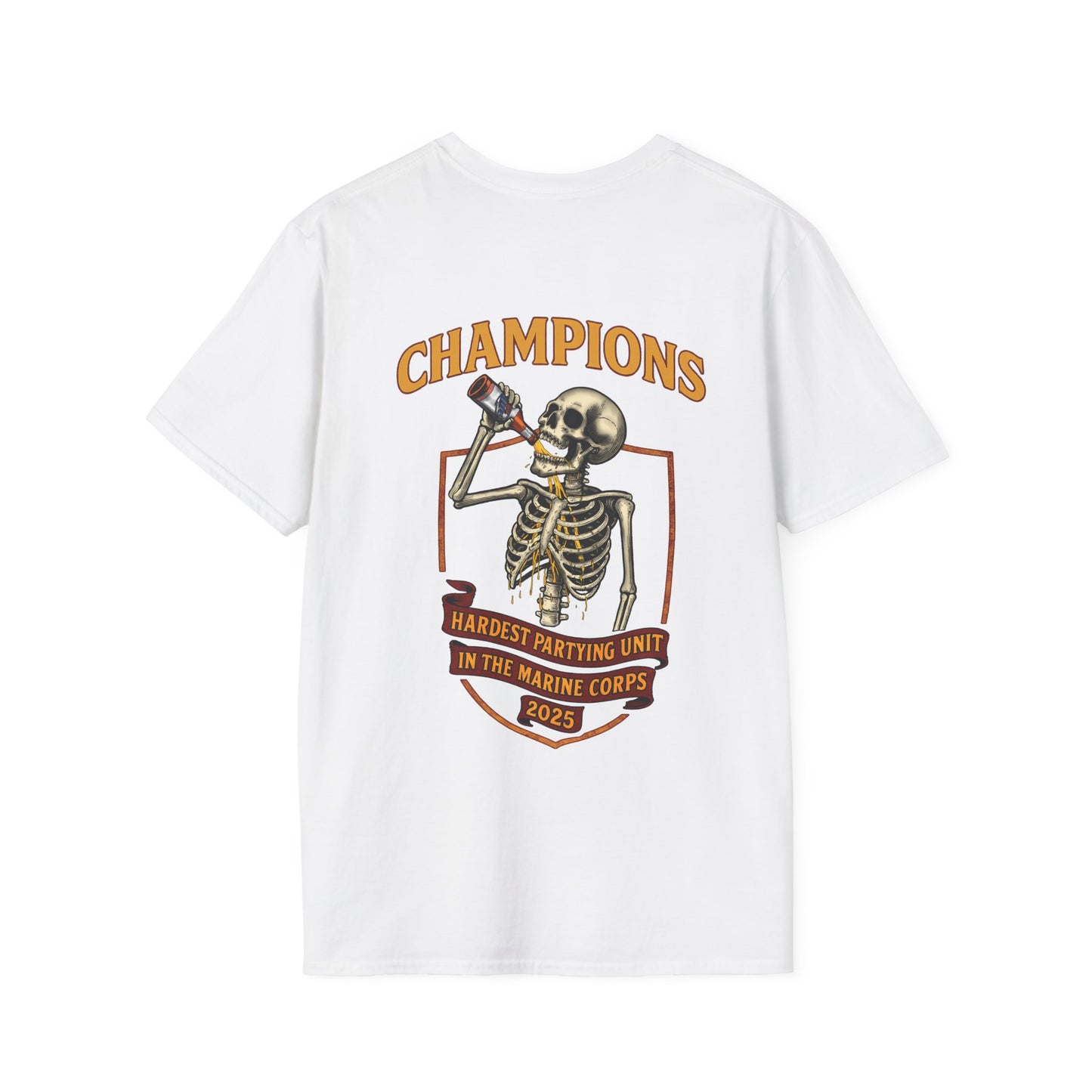 3/5 Hardest Partying Unit Champions T-shirt