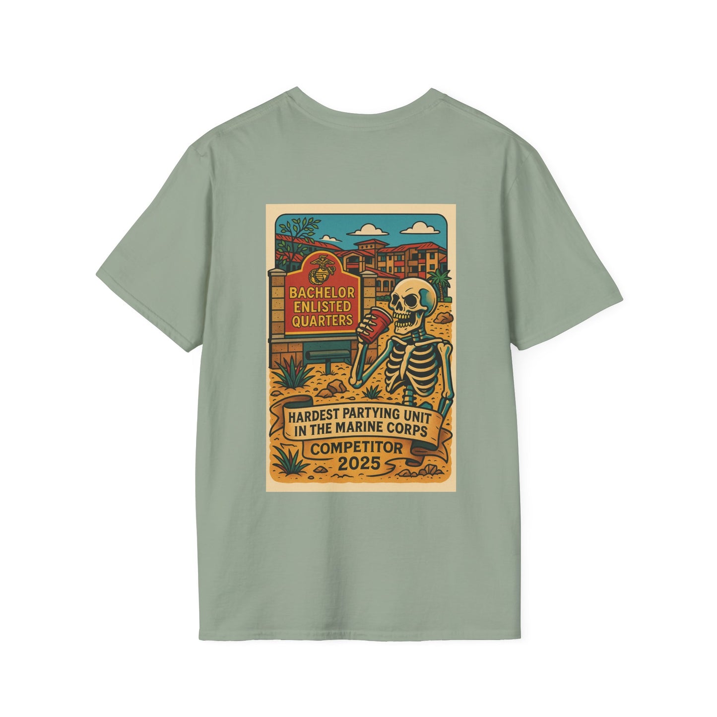 Hardest Partying Unit 2025 T-Shirt