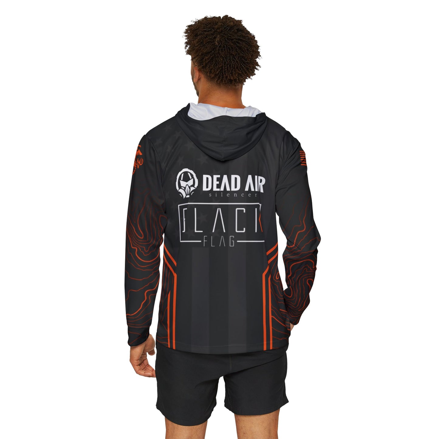 Matt Black Flag Firearms Warmup Hoodie