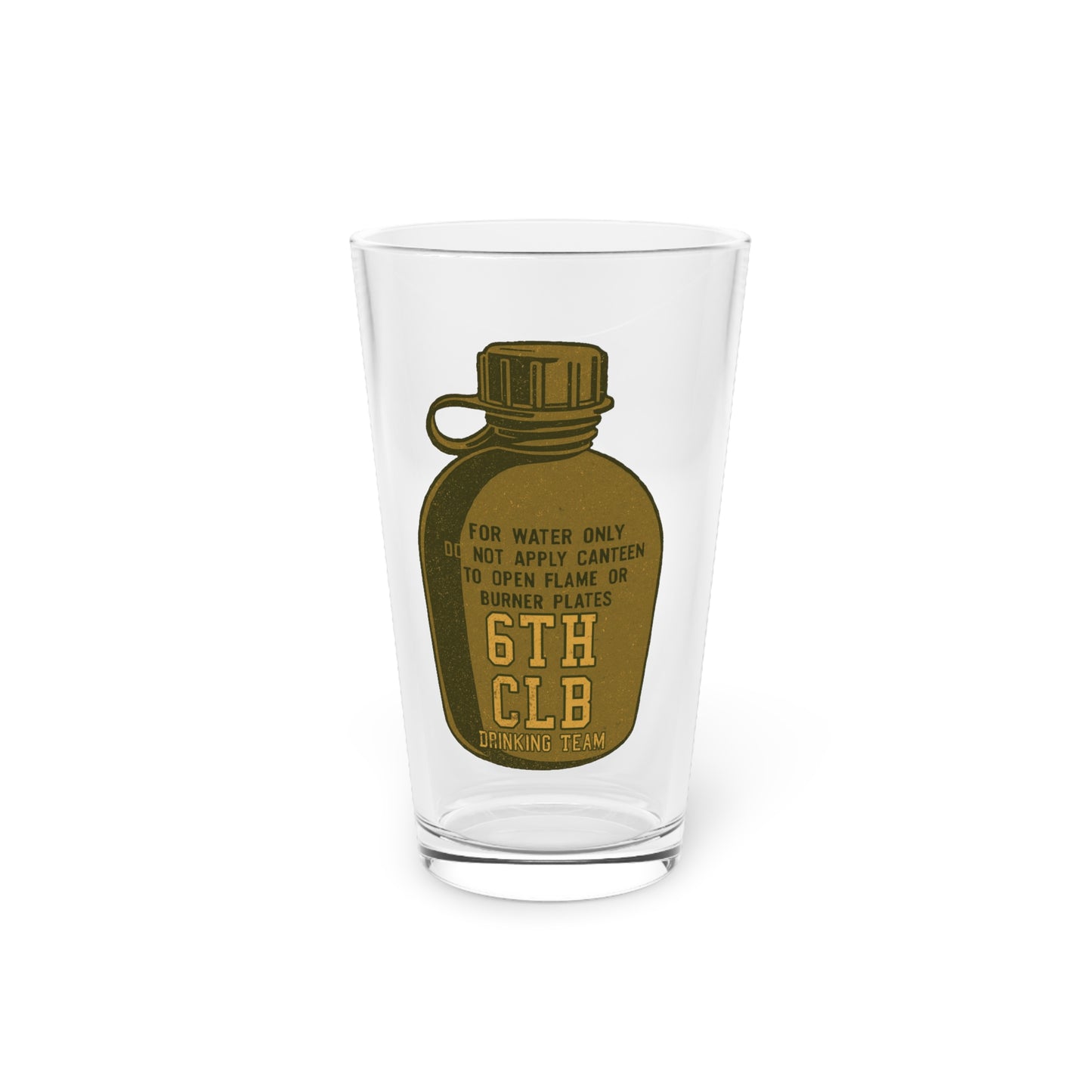 6th CLB Drinking Team Pint Glass