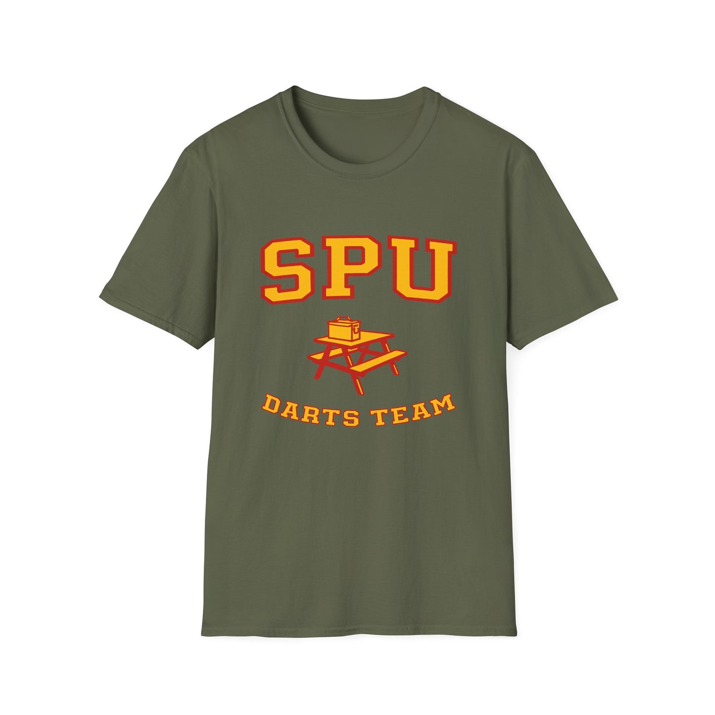 Smoke Pit University Darts Team T-shirt