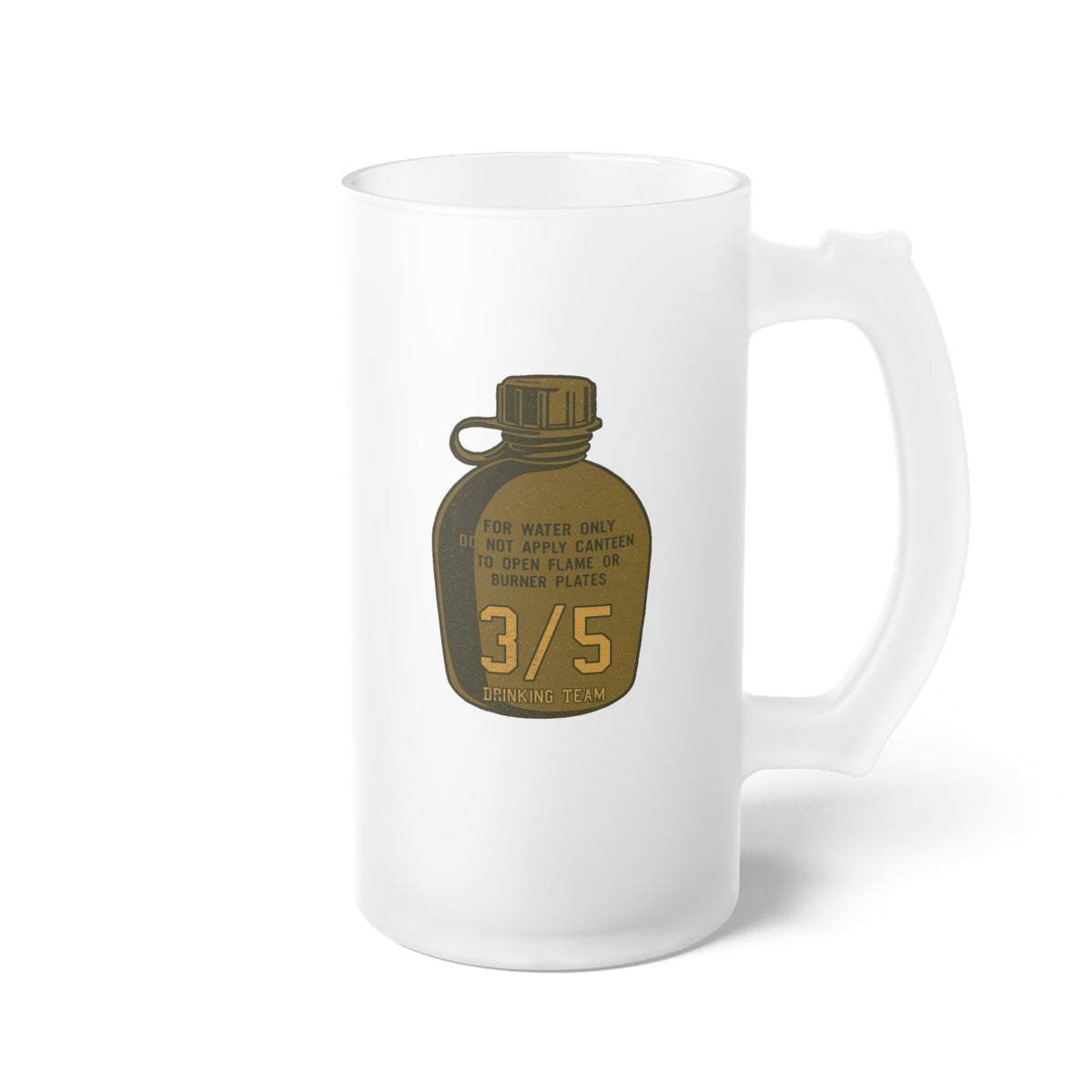 3/5 drinking team Glass Beer Mug