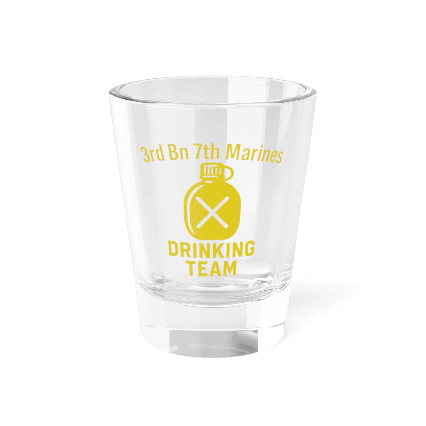 3/7 Drinking Team Shot Glass
