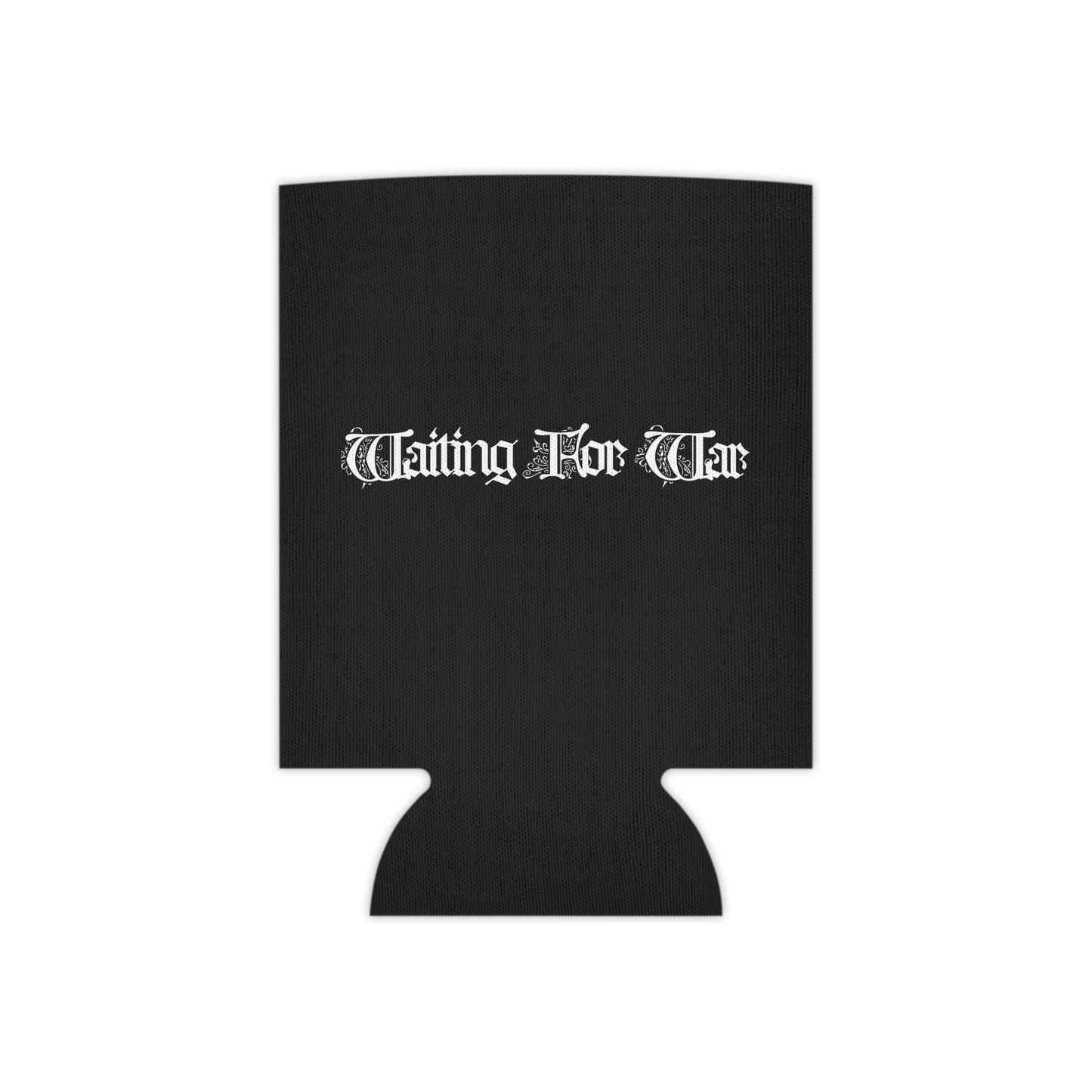 Black Waiting For War Coozie
