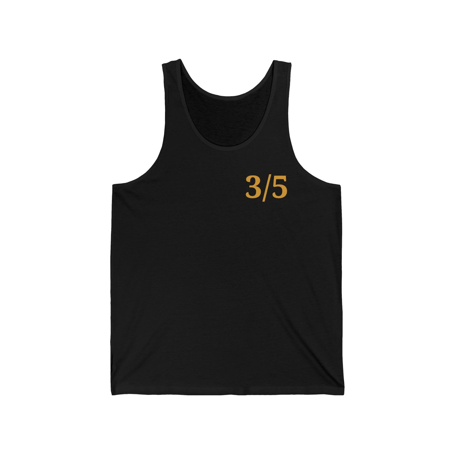 2021 Edition 3/5 Hardest Partying Unit Tank Top