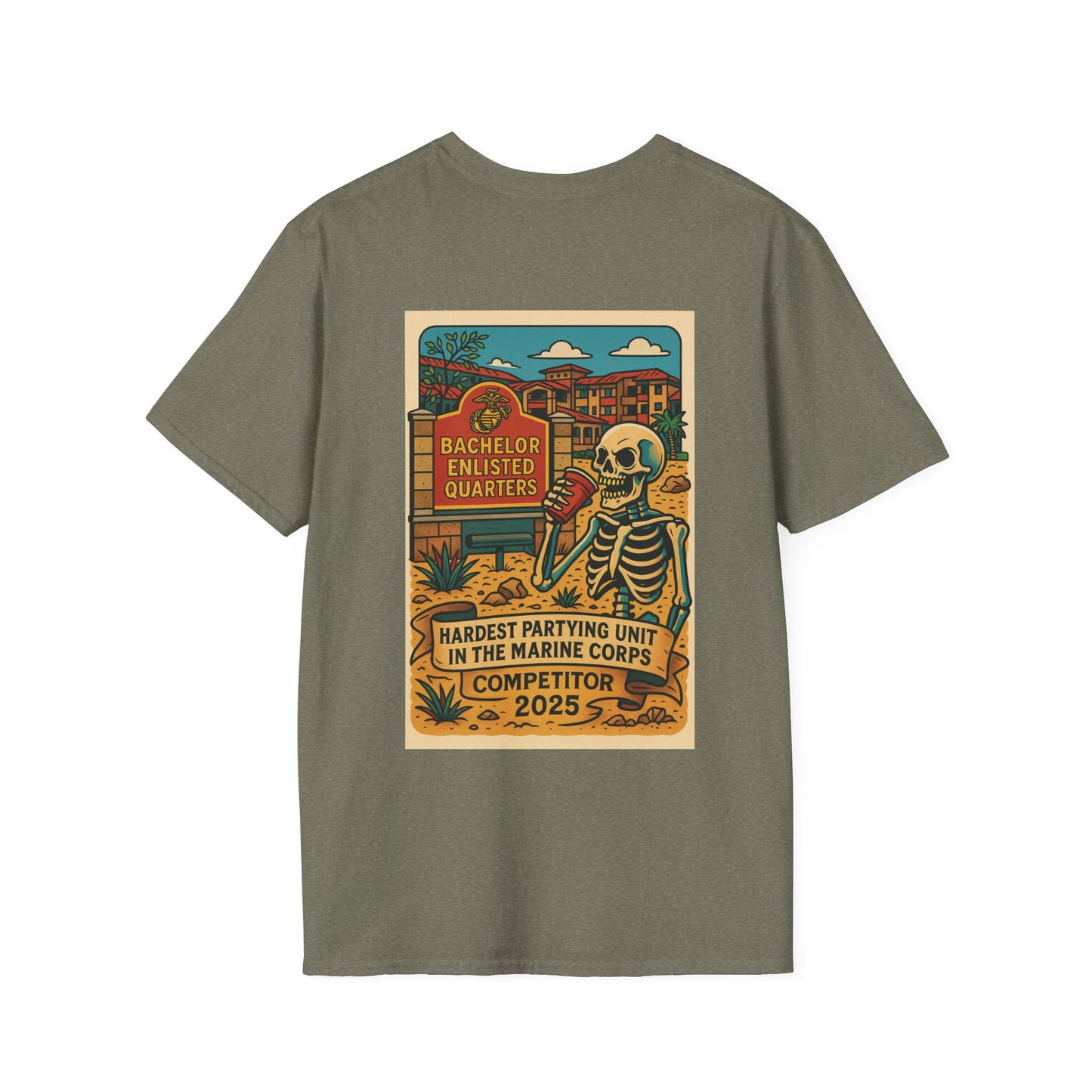 Hardest Partying Unit 2025 T-Shirt