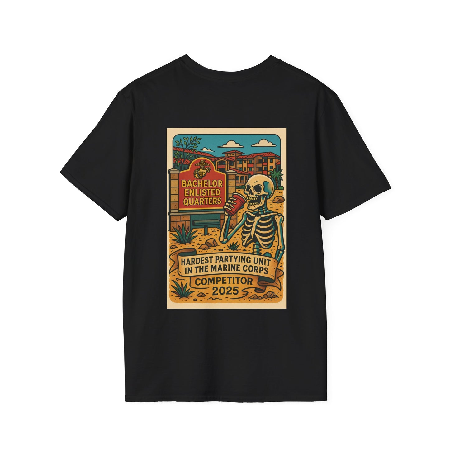 Hardest Partying Unit 2025 T-Shirt