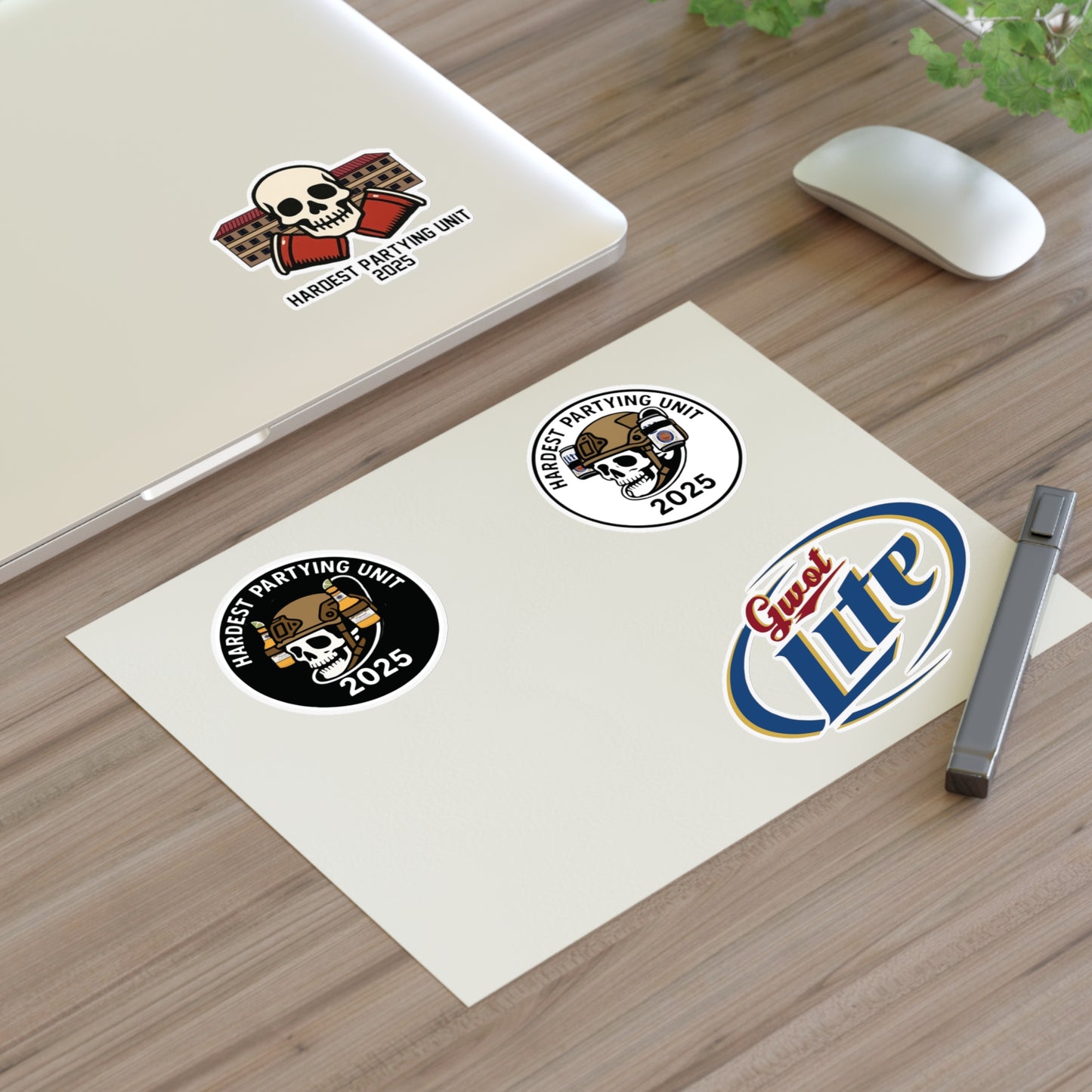 Hardest Partying Unit Sticker Sheets