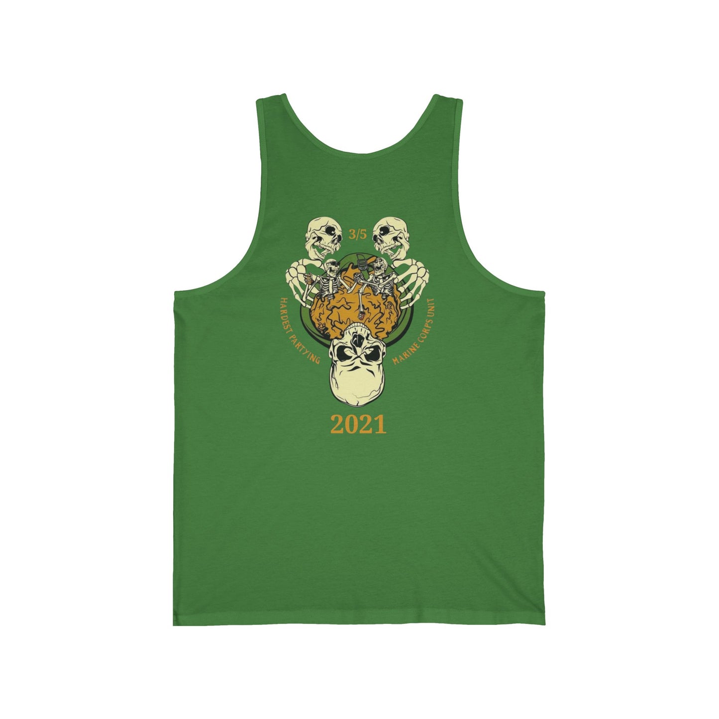 2021 Edition 3/5 Hardest Partying Unit Tank Top
