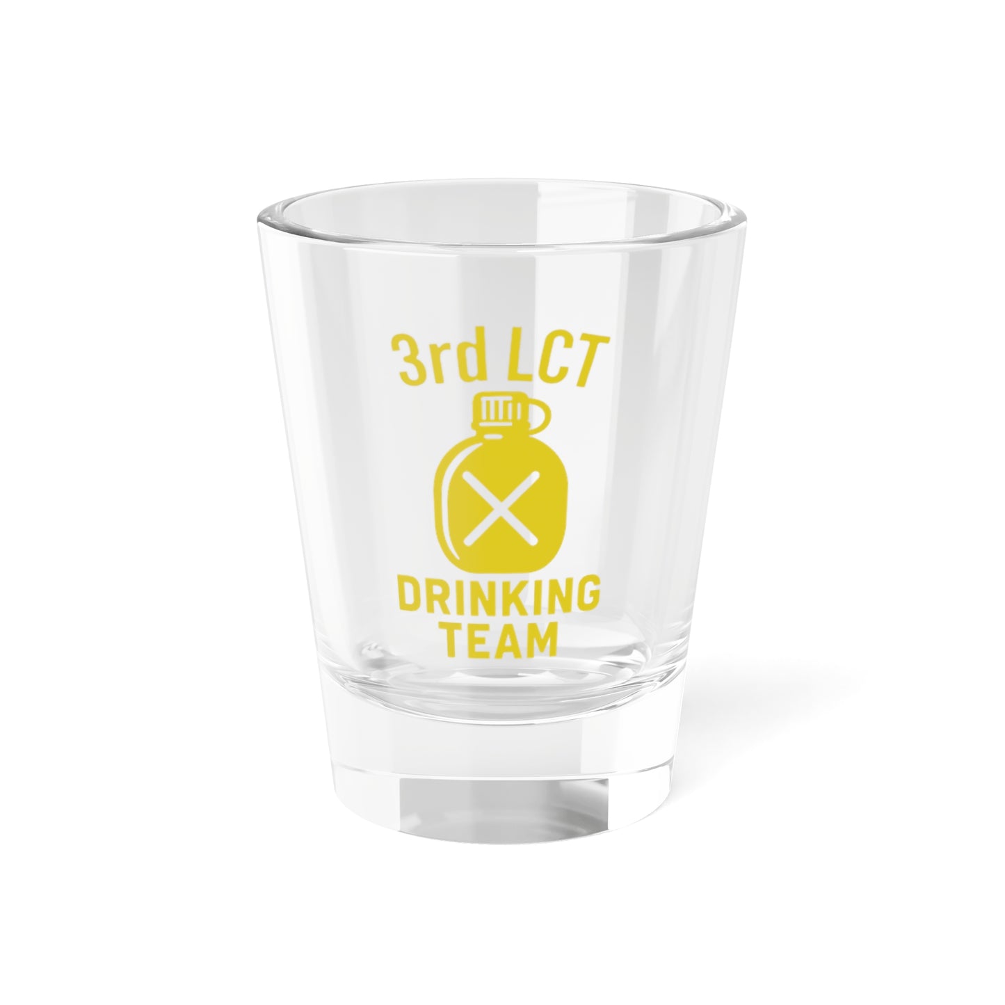 3rd LCT Drinking Team Shot Glass