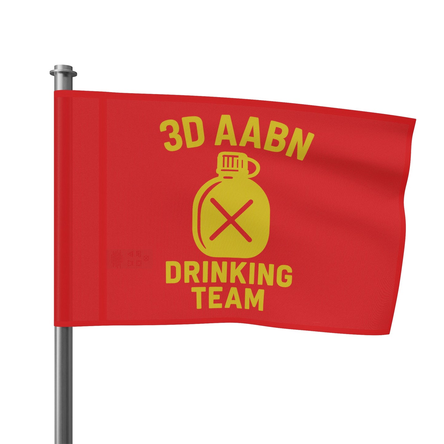 3D AABN Drinking Team Flag
