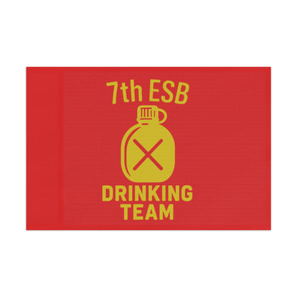 7th ESB Drinking Team Flag
