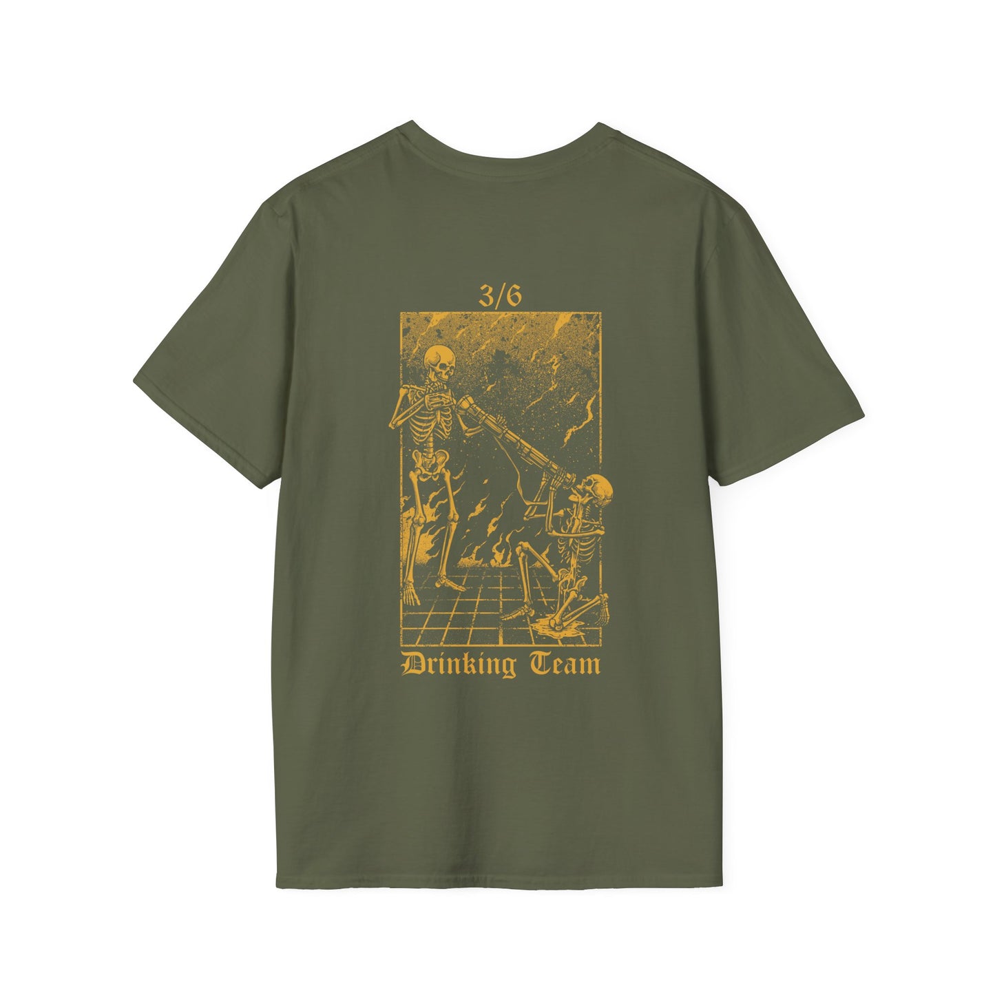 3/6 Tube Drinking Team T-shirt