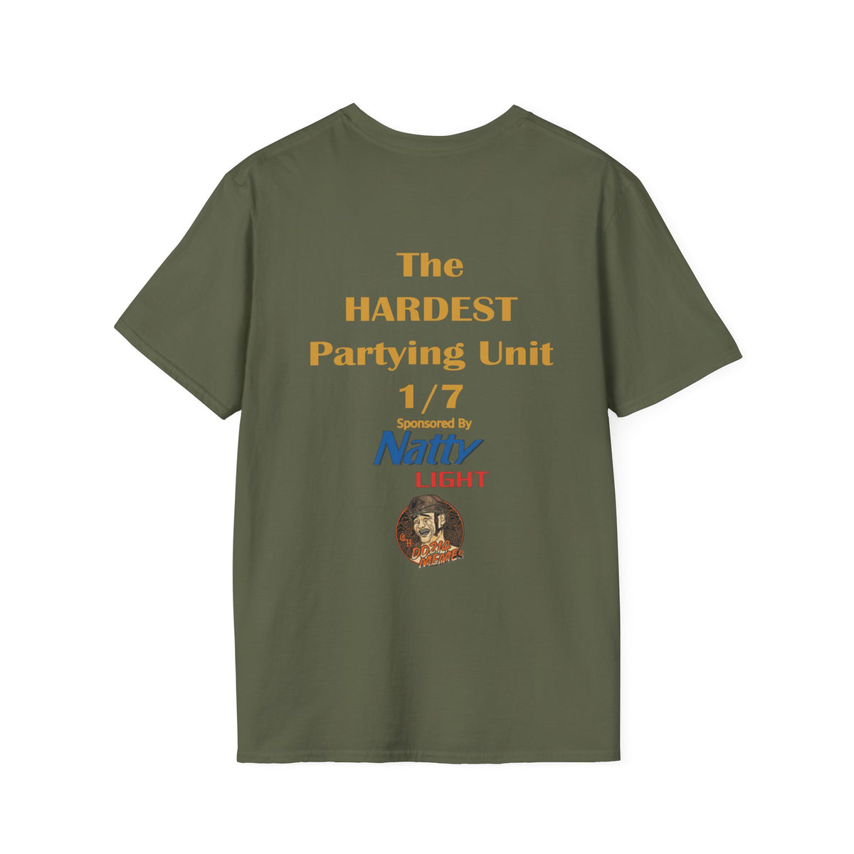2020 Edition 1/7 Hardest Partying Unit Champions T-shirt