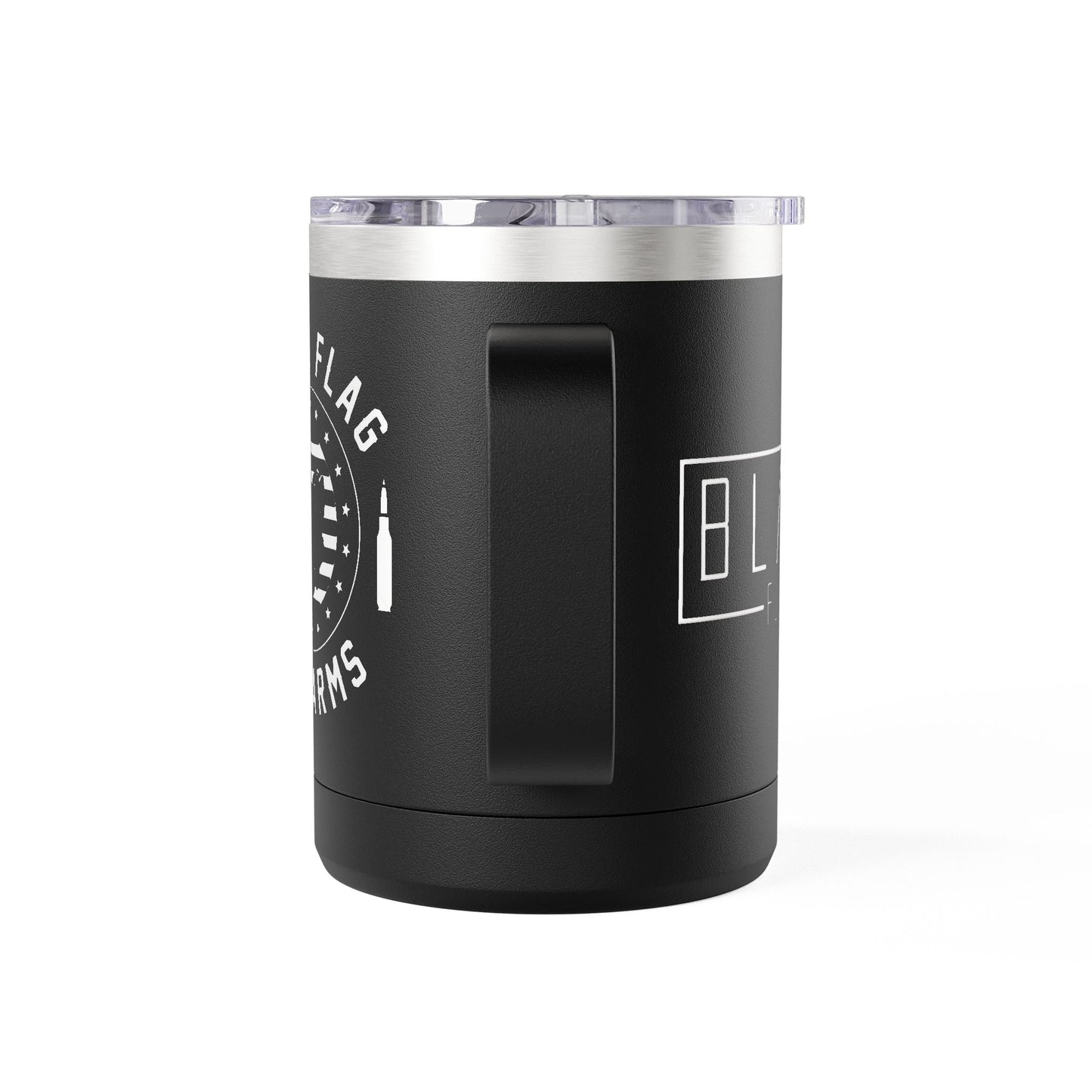 Black Flag Coffee Mug Tumbler, 15oz