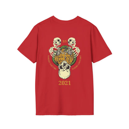 2021 Edition 3/5 Hardest Partying Unit Champions T-shirt