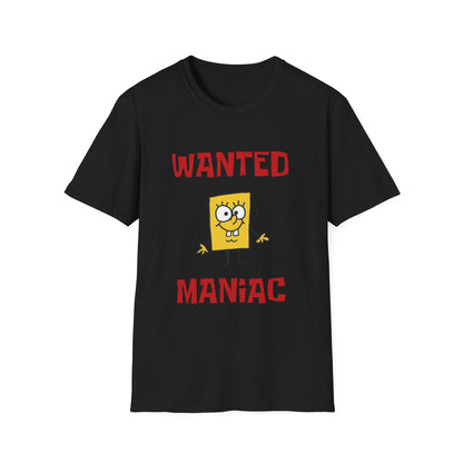 Wanted Maniac t shirt