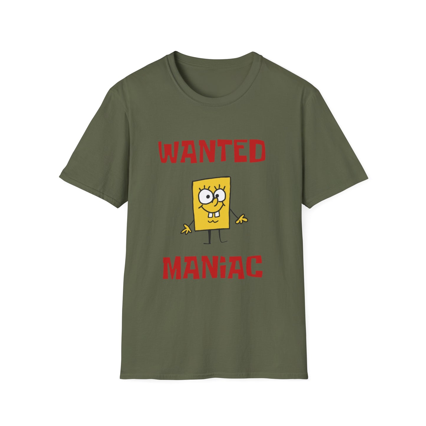 Wanted Maniac t shirt