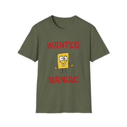 Wanted Maniac t shirt