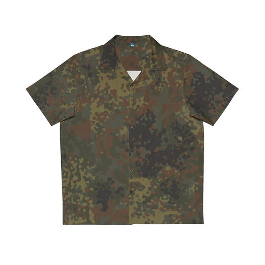 Fleck dark Hawaiian Shirt