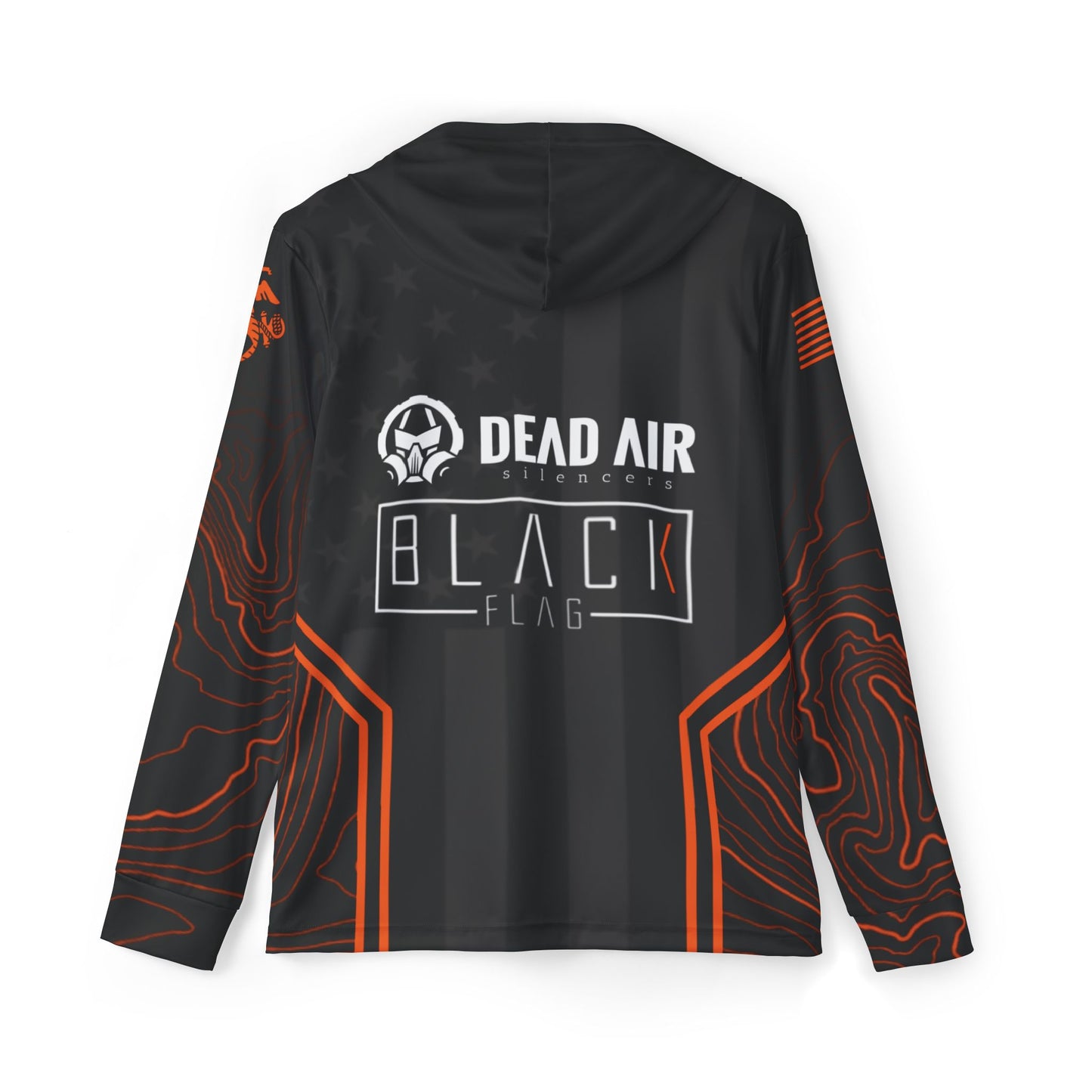 Matt Black Flag Firearms Warmup Hoodie