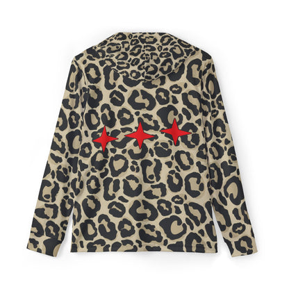 Leopard Red Promethean Warmup Hoodie