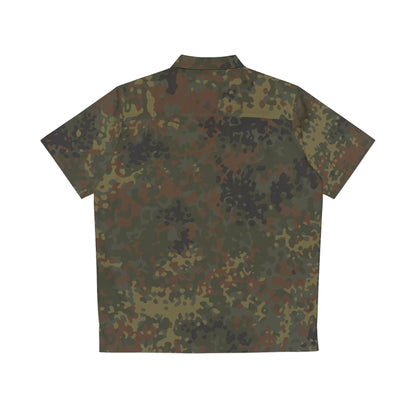 Fleck dark Hawaiian Shirt