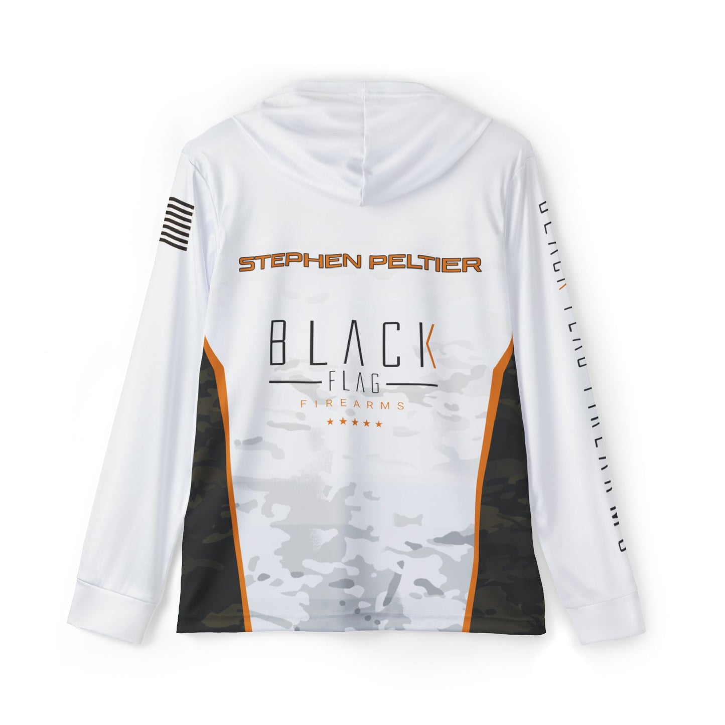 Stephen Black Flag Firearms Warmup Hoodie
