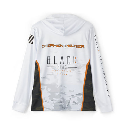 Stephen Black Flag Firearms Warmup Hoodie