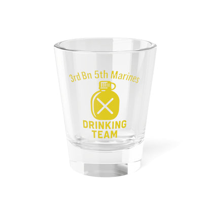 3/5 Drinking Team Shot Glass