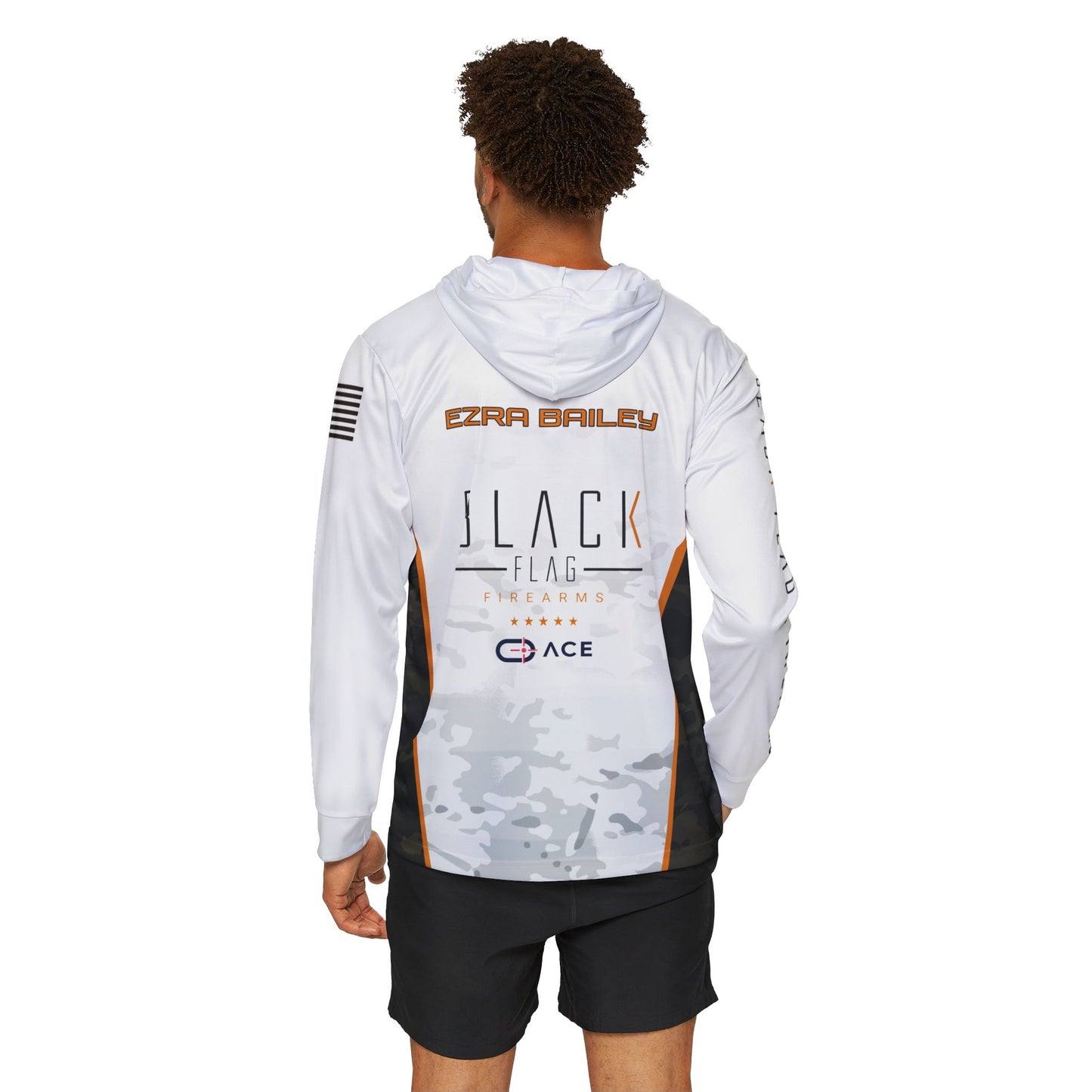 Ezra Black Flag Firearms Warmup Hoodie