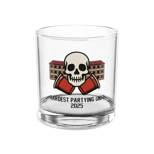 Hardest Partying Unit 2025 Rocks Glass
