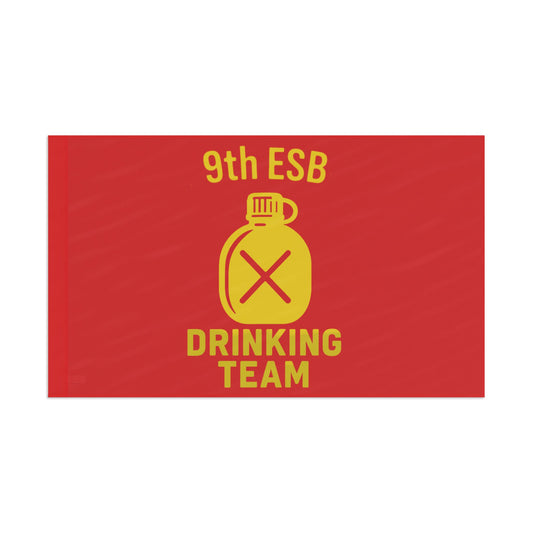 9th ESB Drinking Team Flag