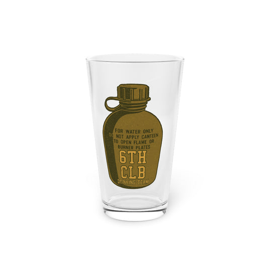 6th CLB Drinking Team Pint Glass
