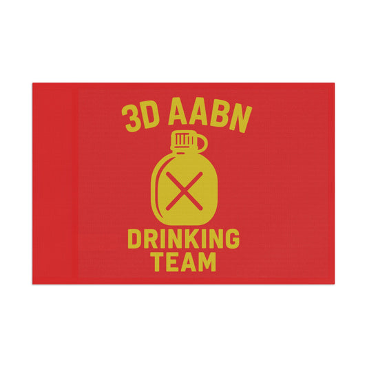 3D AABN Drinking Team Flag