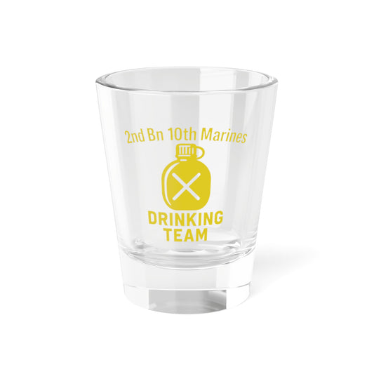 2/10 Drinking Team Shot Glass