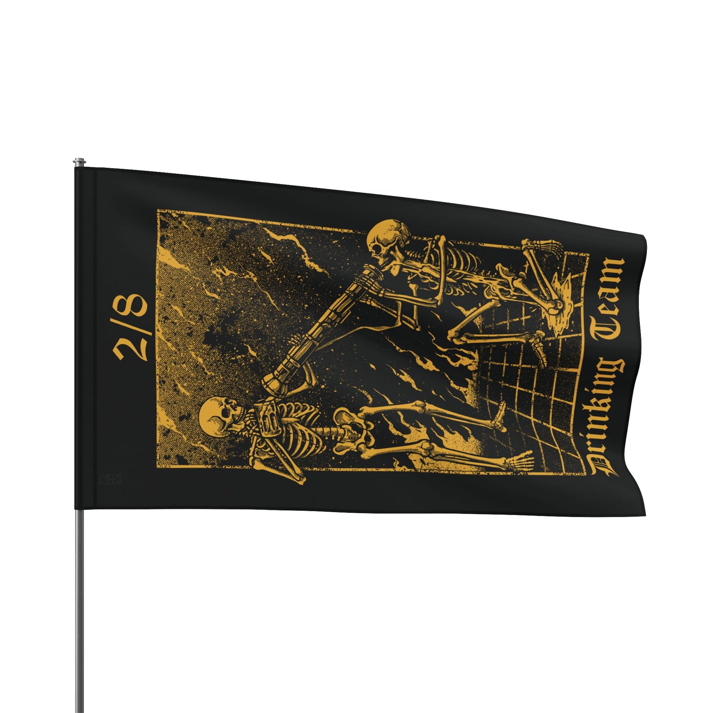 2/8 Tube Drinking Team Flag