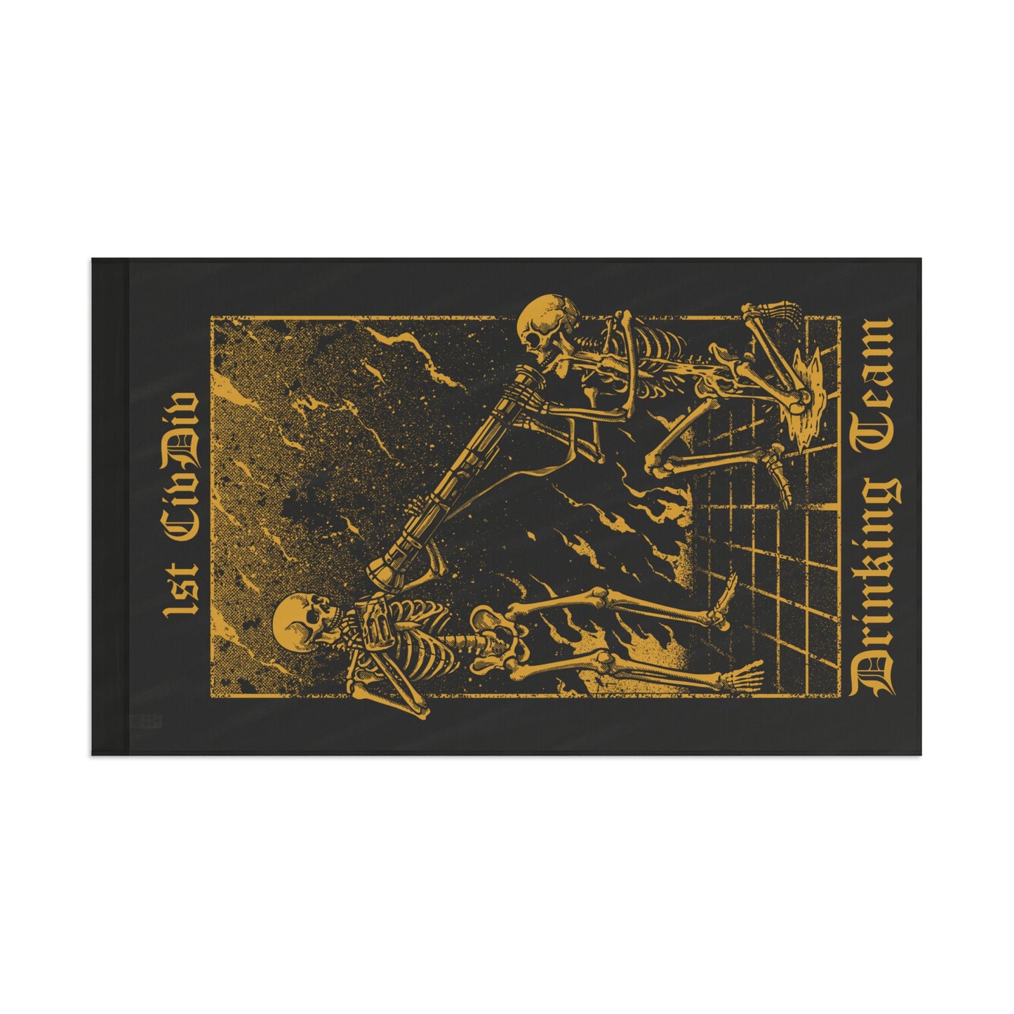 1st CivDiv Tube Drinking Team Flag
