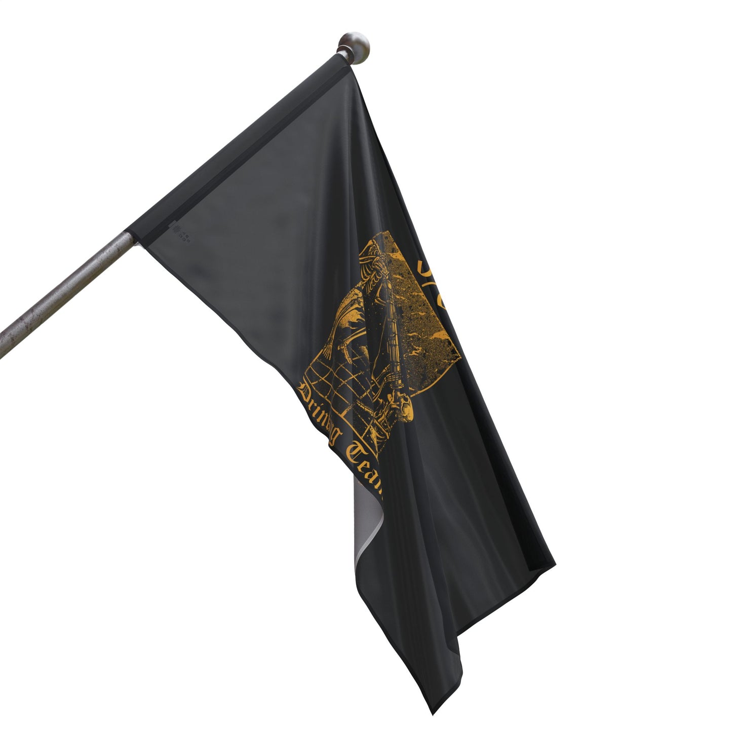 Horizontal 3/6 Tube Drinking Team Flag