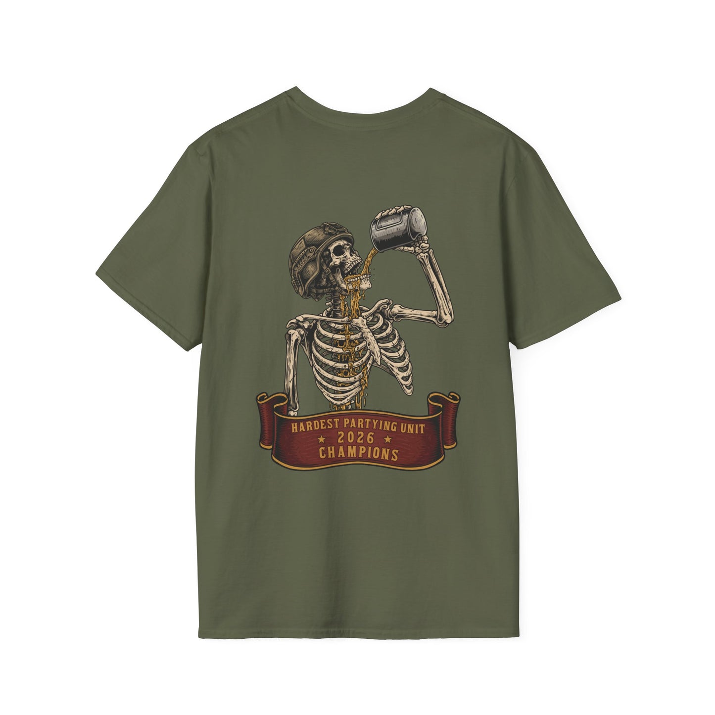 2nd LAR Hardest Partying Unit 2026 Champions T-shirt