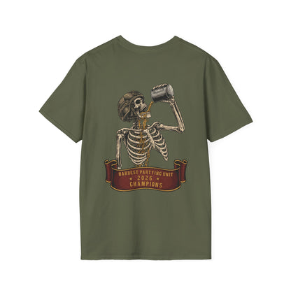 2nd LAR Hardest Partying Unit 2026 Champions T-shirt