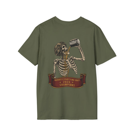 2nd LAR Hardest Partying Unit 2026 Champions T-shirt